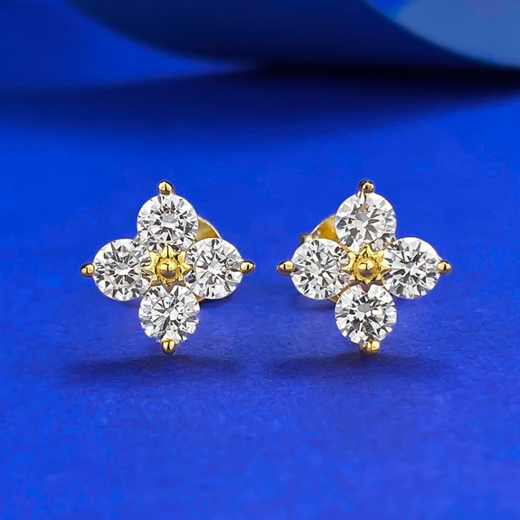 S925 Silver Four-Leaf Clover Earrings for Women – Lucky & Elegant Design - Image 7